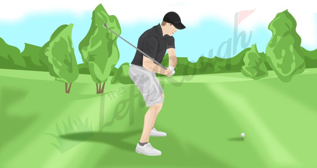 Flat Golf Swing