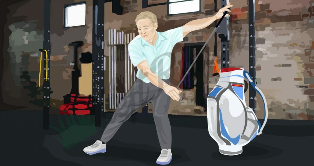 Golf workout program online at home