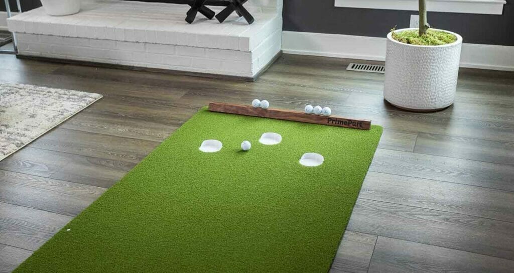 Rated Best Indoor/Outdoor Putting Green- Golf Putting Mat- PrimePutt Pro  Turf Best Putting Greens